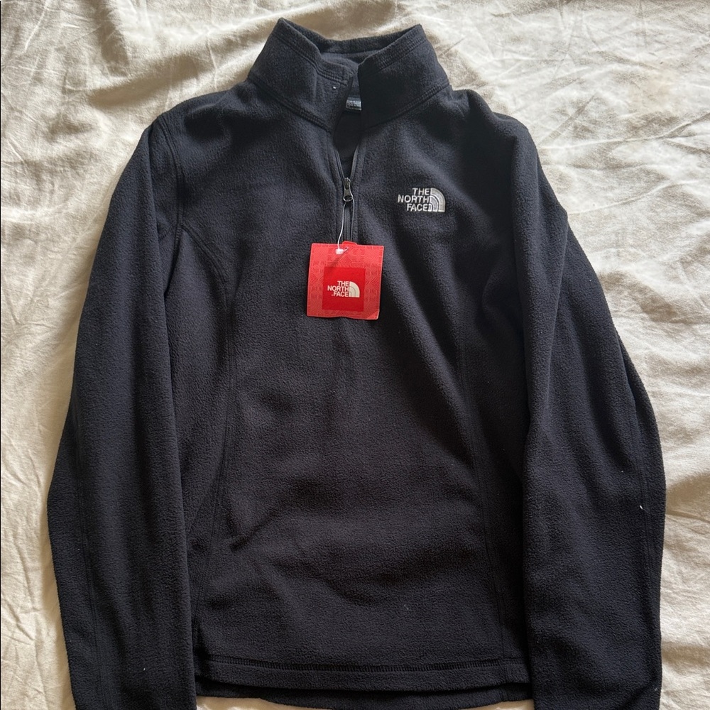 The North Face Black Half-Zip Fleece